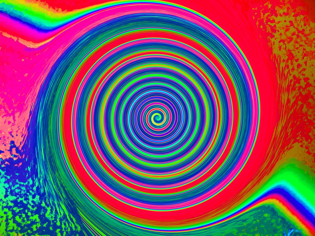 Rainbow Swirled